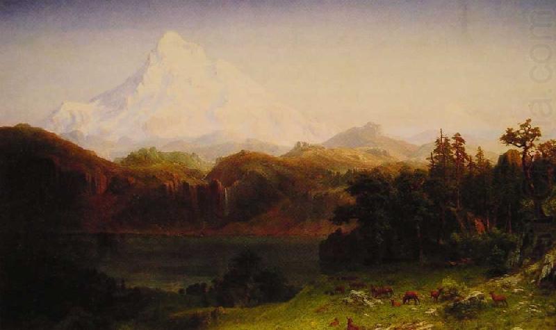 Mount Hood, Oregon, Albert Bierstadt